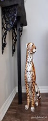 Safran Table Leg and Leopard